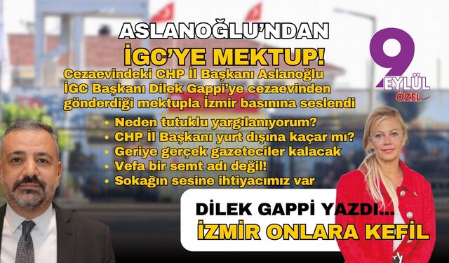 Aslanoğlu'ndan İGC'ye mektup!