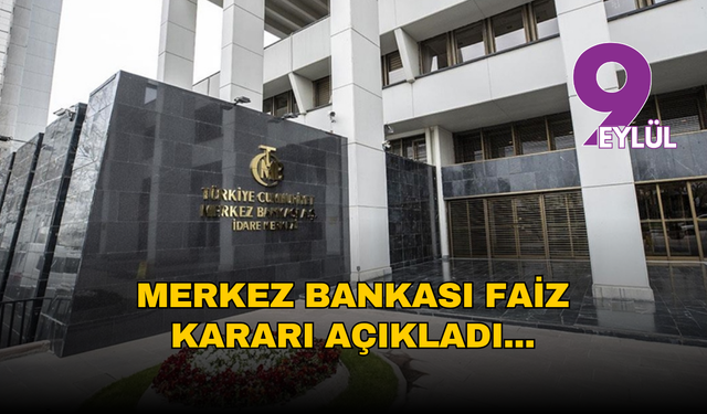 Son dakika... Merkez Bankası faiz kararını açıkladı