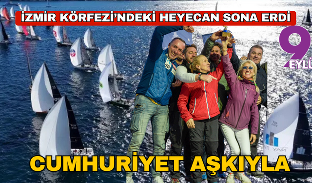 Cumhuriyet Kupası Yat Yarışlarında ödüller sahiplerini buldu