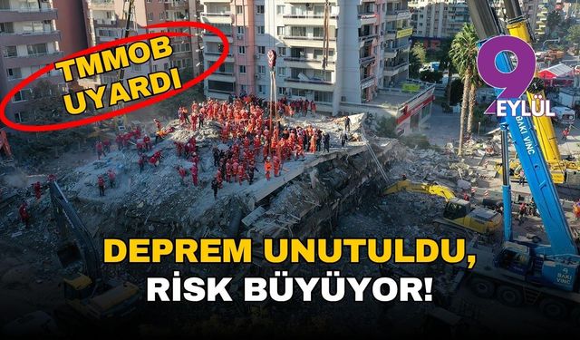 TMMOB’den sert uyarı: İzmir depremi unutuldu, risk büyüyor