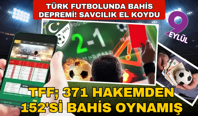 İbrahim Hacıosmanoğlu açıkladı: "571 aktif hakemin 371'inin bahis hesabı var."