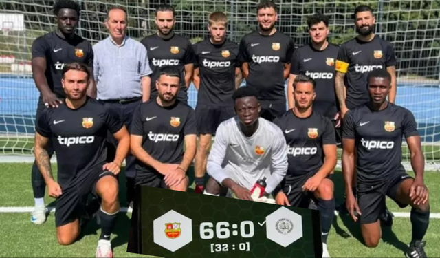 Dünya bu maçı konuşuyor! Tam 66 gol atıldı,17 golü Türk oyuncu kaydetti