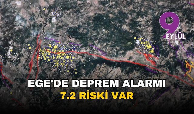 Ege'de deprem alarmı: 7.2 büyüklüğünde deprem olma riski var