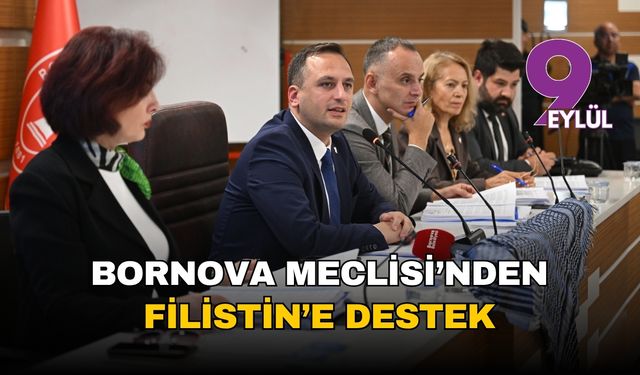 İzmir Bornova Meclisi’nden Filistin’e anlamlı destek