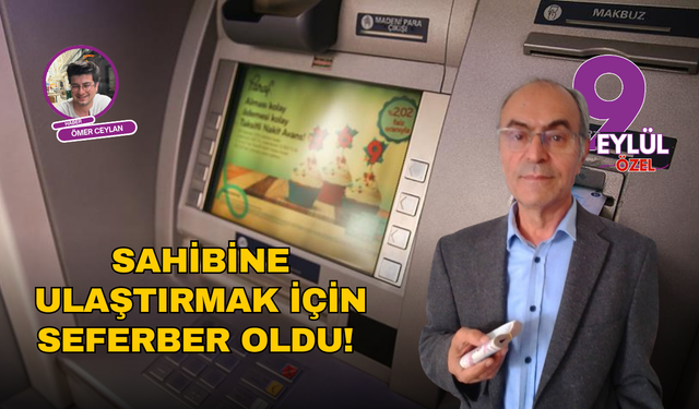 İzmir'de örnek davranış! Sahibine ulaştırmak için seferber oldu