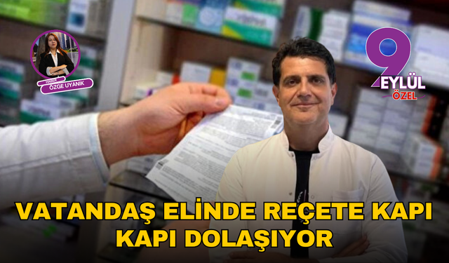 Vatandaş elinde reçete kapı kapı dolaşıyor