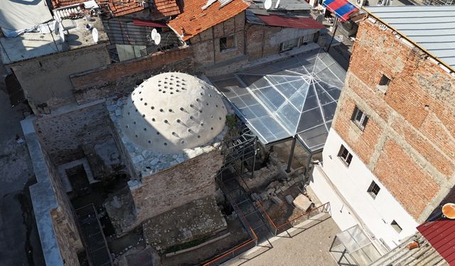 Tarihi Kıllıoğlu Hamamı günümüzle buluşuyor