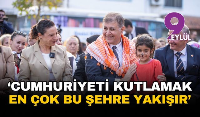 Başkan Tugay:  Bayramları kutlamak en çok bu şehre yakışır