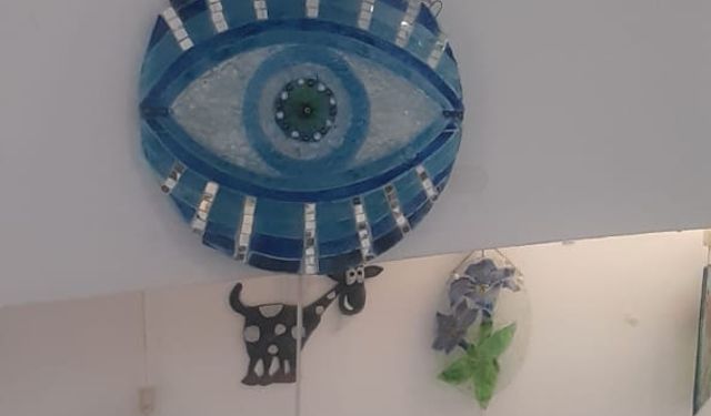 Dudu Aksoy’un cam füzyon sergisi açıldı