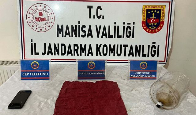 Manisa'da uyuşturucu operasyonunda 1 gözaltı