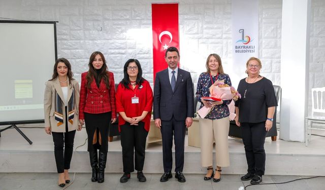 Bayraklı’da şiddete karşı güçlü duruş: Kadına yönelik şiddetle mücadele çalıştayı