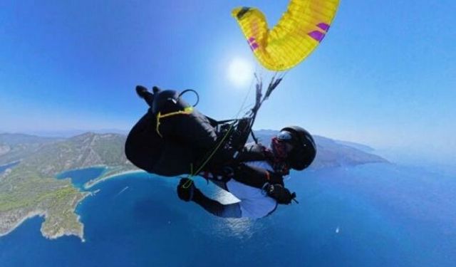 'Düştü’ diye ihbarı edilen paraşütçü evinde çıktı