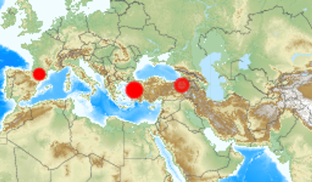 Ege'de sabah saatlerinde deprem