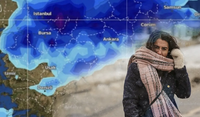 Yeni soğuk hava dalgası geliyor: 81 il etkisi altına girecek