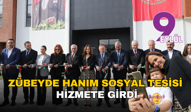 Zübeyde Hanım Sosyal Tesisi hizmete girdi