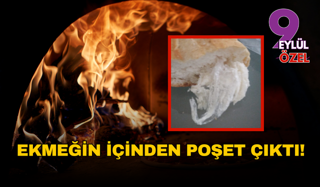 Evka 5’te ekmek skandalı: Ekmekten poşet parçası çıktı!