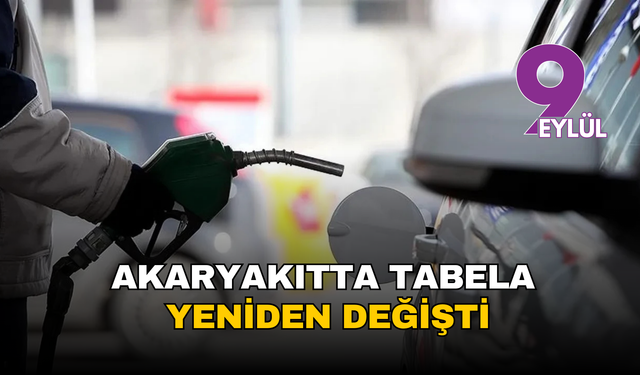 Motorine zam geldi: Akaryakıtta tabela yeniden değişti