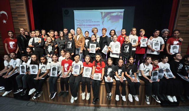 Konak, Ata’sını duygu yüklü oratoryo ile andı