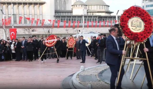 AKP çelenk bırakmadı