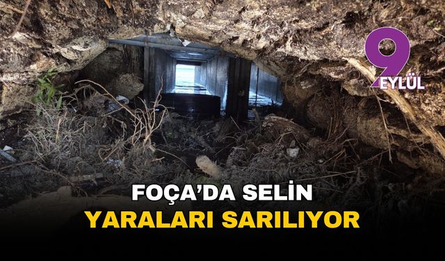 Foça'yı sel değil, dağdan inen 6 bin ton moloz boğdu: İZSU'dan altyapı ve dere temizliği seferberliği