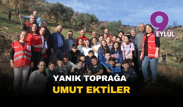 Minik yüreklerden doğaya can suyu: Harçlıklarıyla zeytin fidanı aldılar