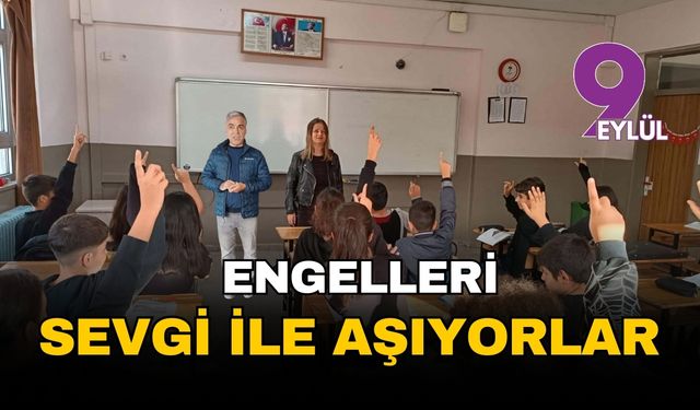 İzmir'de engelleri sevgiyle aşan öğretmenler: Emel ve Selim Gölge