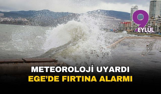 Kuzey Ege'de ulaşımı tehdit eden fırtına alarmı: Meteoroloji uzmanlarından uyarı