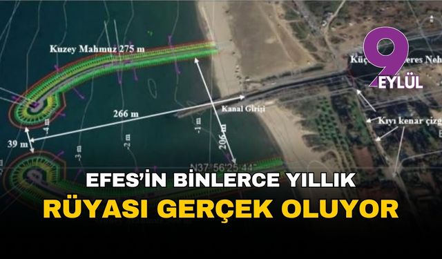 Efes'in 2500 yıllık rüyası gerçek oluyor: Antik Kanal projesinde son viraj, ihale tarihi belli oldu