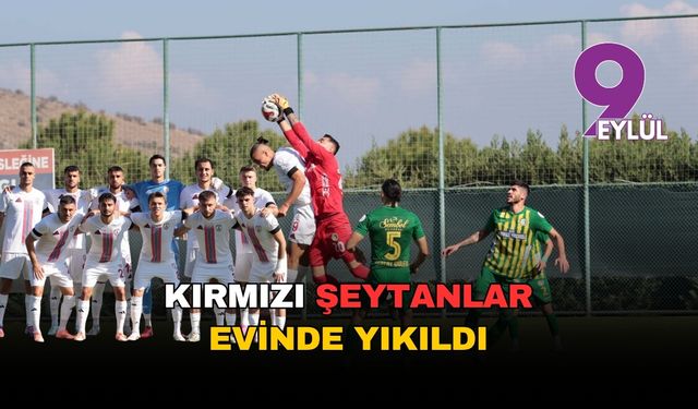 Kırmızı Şeytanlar evinde yıkıldı