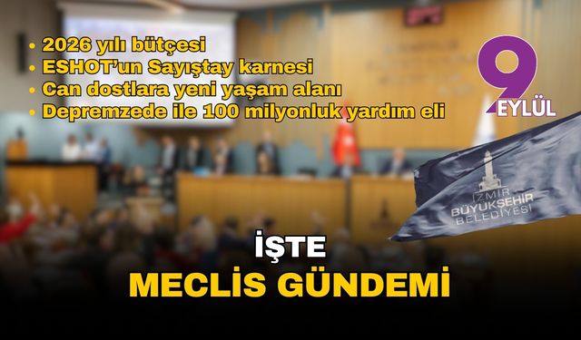 İzmir'den depremzede Adıyaman'a yardım eli: İşte İzBB Meclis Gündemi