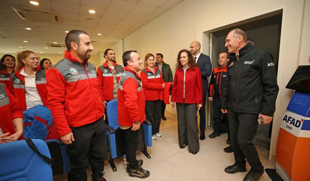 Karşıyaka’nın arama kurtarma ekibi akreditasyon yolunda son aşamaya geldi
