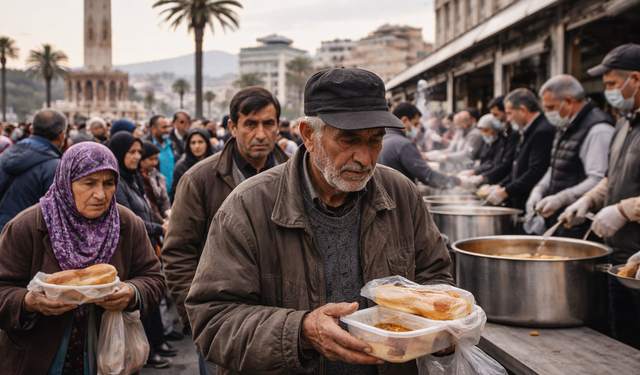İzmir'de 471 bin kişi yoksullukla mücadele ediyor
