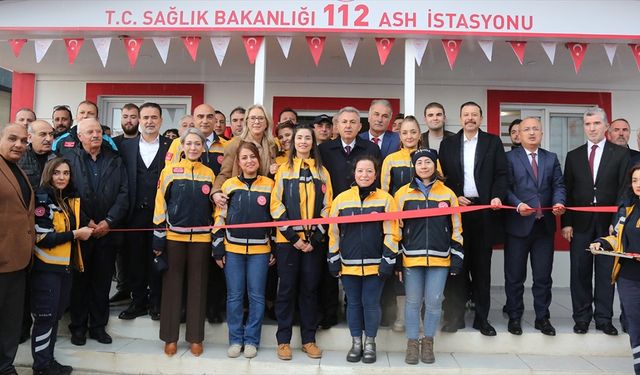 İzmir’de 112 Acil Sağlık Hizmetleri İstasyonu hizmete açıldı