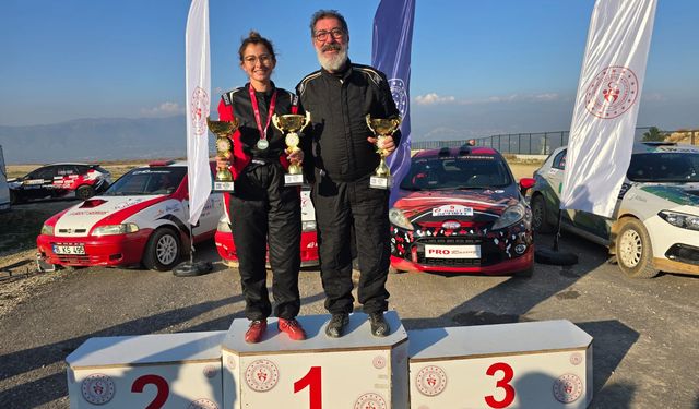 Aydın'da Mahalli Ralli Sprint yarışı yapıldı