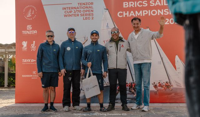 J/70 BRICS Yelken Şampiyonası 2025'in ilk günü tamamlandı