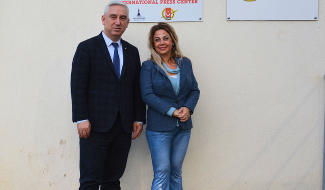 Bergama Belediye Başkanı Prof. Dr. Tanju Çelik'ten İGC'ye ziyaret: Basın mücadelesi halk mücadelesidir