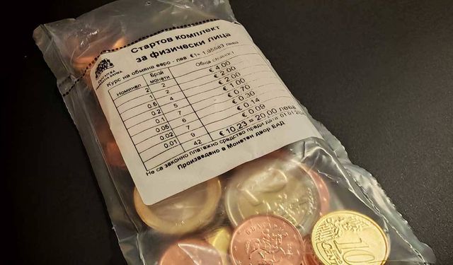 Bulgaristan’ın ilk avroları çıktı
