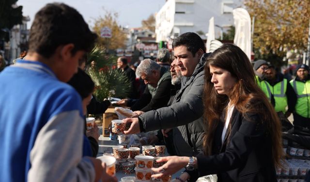 Çeşme’de Gülşah Durbay için hayır sofrası kuruldu