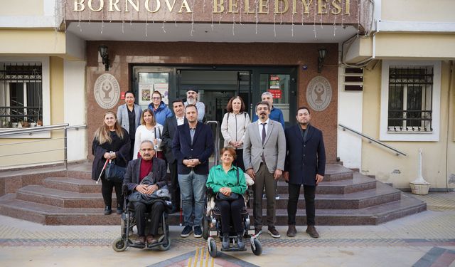 Bornova’da engelleri aşan iş birliği: Başkan Eşki’ye anlamlı yol haritası