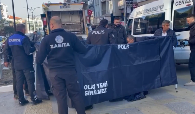 İzmir'de acı olay: Çöp kamyonunun çarptığı kadın yaşamını yitirdi