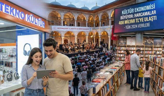 Kültür ekonomisine dev kaynak: Harcamalar 400 milyar lirayı aştı