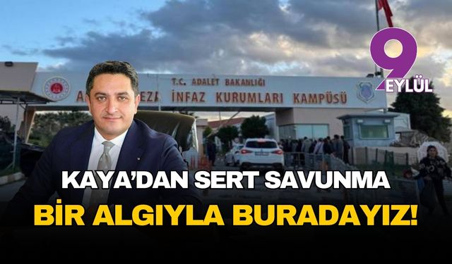 Kooperatif davasında Kaya’dan sert savunma: Biz bir algı operasyonuyla buradayız
