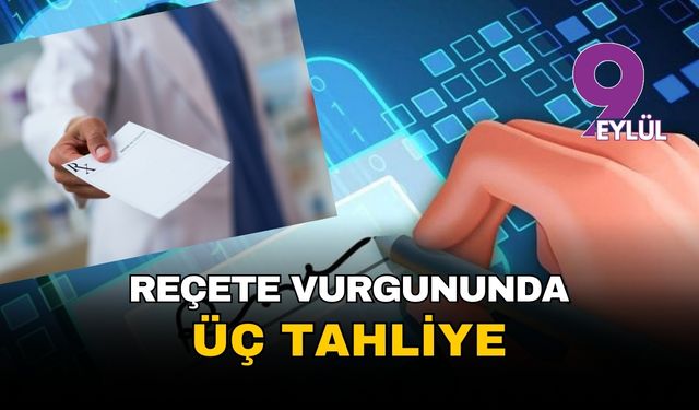 Doktorların e-imzasıyla reçete vurgunu yapan şebeke üyelerine tahliye