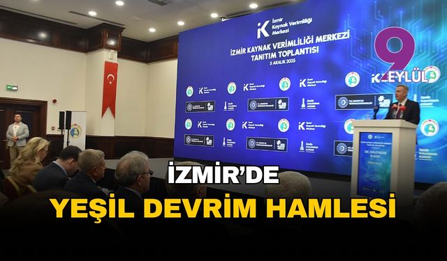 İzmir'de yeşil devrim hamlesi