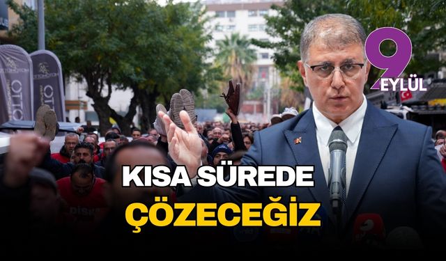 Cemil Tugay’dan "çıplak ayaklı" protestoya yanıt: Sıkıntı geçici, çözüm kapıda