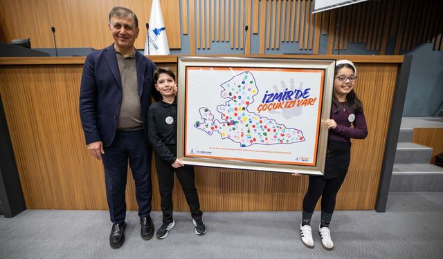 Çocuklar 2025’te İzmir’in merkezine yerleşti