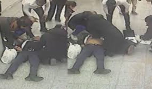 İzmir’de tren istasyonunda kalbi duran yolcu hayata döndürüldü