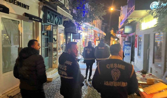 İzmir’in turistik ilçesinde yılbaşı alarmı: Çeşme’de önlemler üst seviyeye çıkarıldı