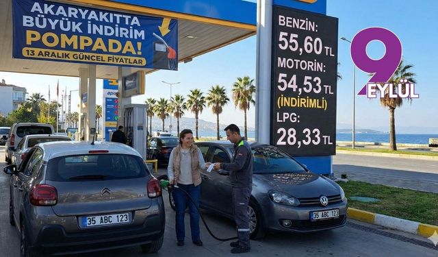 Akaryakıta indirim geldi! 13 Aralık’ta İzmir güncel fiyatları