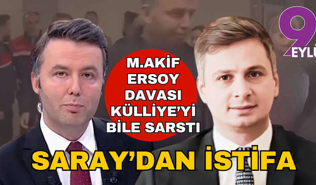 Mehmet Akif Ersoy haberinde adı geçmişti: Saray'dan istifa